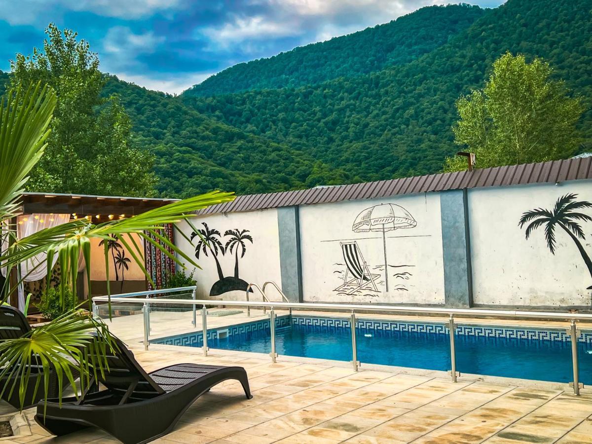 Qafqaz Family Chalet Villa Kebele Dış mekan fotoğraf